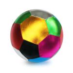 100g-600g OEM ODM Accepted Inflatable Beach Balls with Colorful Metal Cloth