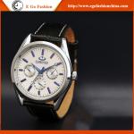 006B2 Fashion Business Watch Unisex Stainless Steel Watches Man Woman Leather