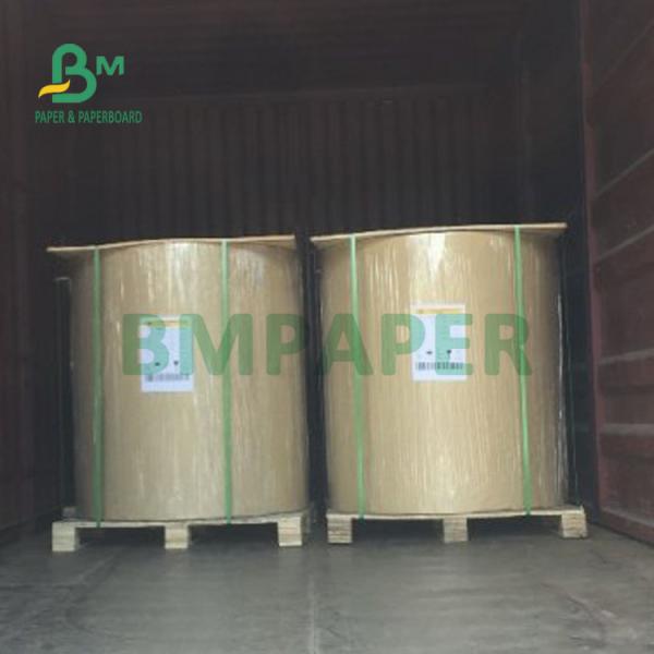 70gsm 80gsm Durable Brown Kraft Paper For Shopping Bags Good Strength 800mm