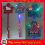 Star shape Plastic Customize logo printing Flashing Light Stick HL-B1115