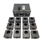 12 Cues Channels Pyro Stage Wireless Remote Control Round Cold Fountain