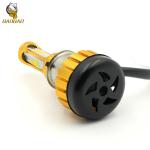 50W White Yellow Flash Universal Motorcycle Mini LED Headlight Bulbs