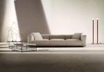NEXTOP Hotel Room Fabric Leather 3 People Sofa Customised Luxury Hotel Furniture