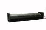 DC Motor Tubular 60mm Cross Flow Industrial Ventilation Fans 420mm length