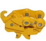 Hydraulic Q235B Excavator Quick Hitch 42CrMo Digger Tilt Hitch