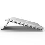 4mm Thick Foldable Aluminium Laptop Stand , 490g Minimalist Laptop Stand