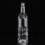 Engraved Surface 750ml Glass Bottle for Industrial and Glass Collar in Mexico