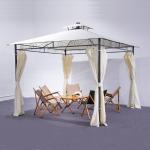 Pop Up Gazebo Mosquito Nettings, Outdoor Canopy Shelter Garden Lawn Backyard,