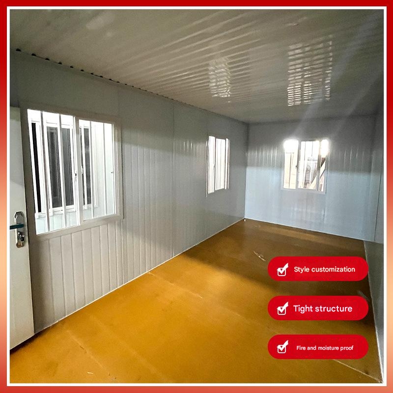 Sandwich Panel Modified Shipping Container House for Convenient Relocation