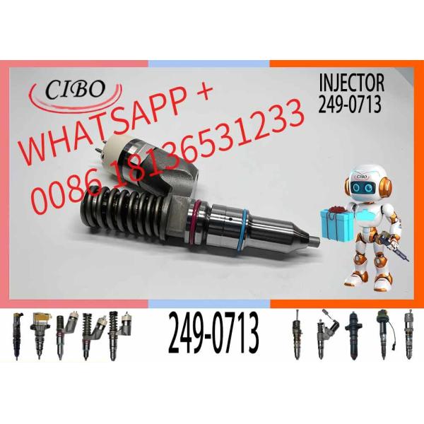 China Common Rail C11 / C13 2490713 10R3262 Diesel Engine Fuel Injector 249-0713 10R-3262 factory