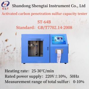 China 220V±10% 50Hz Activated Carbon Penetration Sulfur Capacity testing device COD Sulfur Range 0-10% on sale