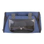 Navy Blue Color Puppy Carry Bag , Dog Travel Bag Washable Large Capacity