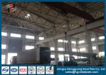 Distribution Line Steel Electrical Power Post Q345 Bitumen Painted 110KV