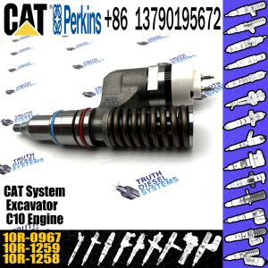China Diesel Fuel Injector CA2123462 212-3462 2123462 10R-0967 For Excavator 345B 345B II 345B II MH 345B L Parts Caterpillar on sale