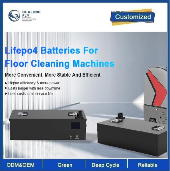 CLF OEM ODM 24V 36V 48V LiFePO4 Lithium Iron Battery Packs Floor Cleaning