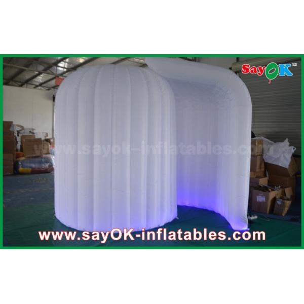 Photo Booth Decorations Inflatable Wedding Igloor Photo Booth Manufacturer With LED Light 3mLx2mWx2.3mH