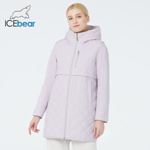China Hooded non-quilting design fashion and functional structure,beautiful scenery spring factory