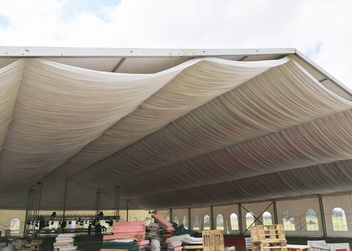 Aluminum Luxury 20x50m Event Party Tent For Dinner