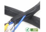 Kink Resistance Self Wrapping Braided Sleeving Good Strength For Cable