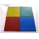Nontoxic Rubber Interlocking Floor Mats 3mm For Badminton Court And Tennis Court