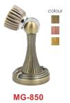 Adjustable Zinc Magnetic Door Stopper AB Finish Box Packing