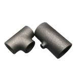 ANSI Sandblasted Or Black Painted Seamless Cast Steel Tee DIN Standard