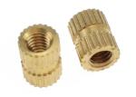 M6 Brass Round Knurled Thumb Nuts For Screw Bolts Female Hardware