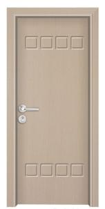 China AB-GM8073 PVC MDF interior door factory