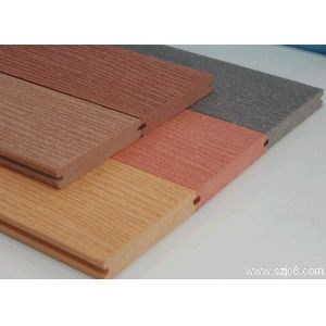 140mm x 25mm Wpc Foam Composite Decking Planking / Bottom Board For Exterior