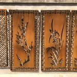 Unique Corten Steel Rusty Decorative Metal Wall Customized