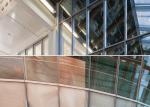 Waterproof Glass Aluminum Curtain Wall Systems High Security Performance