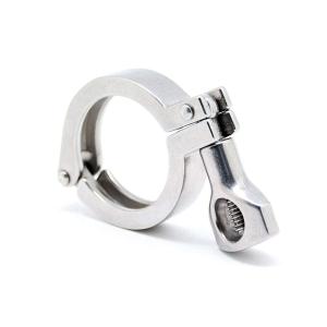 China Standard 1.5'' Stainless Steel 304 Single Pin Heavy Duty Tri Clamp with Wing Nut factory