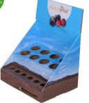 OEM ODM Retail Cardboard Countertop Displays Stands PMS Patont Printing