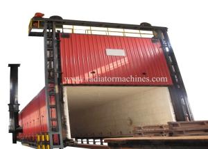 China Gas Fired Bogie Hearth Furnace for Size 1300*1000*750mm factory