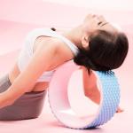 Back Training Yoga Roller Wheel Stretching Massage Fitness Equipment for Waist