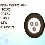 Hot sale mini motion sensor portable uv ultraviolet light for travel home office