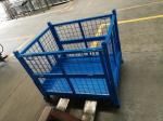 Automobile Factory Storage Large Storage Cage , Equipment Storage Cage Full