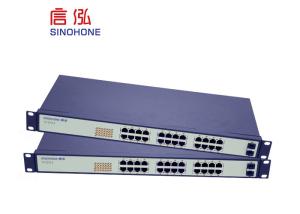 China SFP Unmanaged Fiber Optic Network Switch Exchange Capacity 256G factory