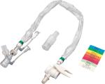 4H 72H Closed Suction Catheter 14fr , PVC Mucus Suction Catheter