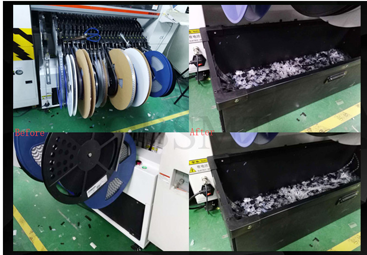 Automatic SMT Tape Cutting Machine For Juki Pick And Place Machine