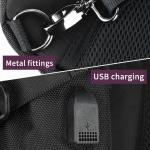 Trendy Mens Cross Chest Bag Sports Bicycle Sling Bag For Student OEM/ODM