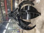 4 Fingers Mechanical Orange Peel Grab Attachments For Excavators