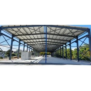 China Galvanized Customized Steel Structured Buildings For Poultry Farms on sale