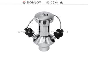 China Extracting Sample Valves Biological pharmacy sanitary grade manual aseptic factory