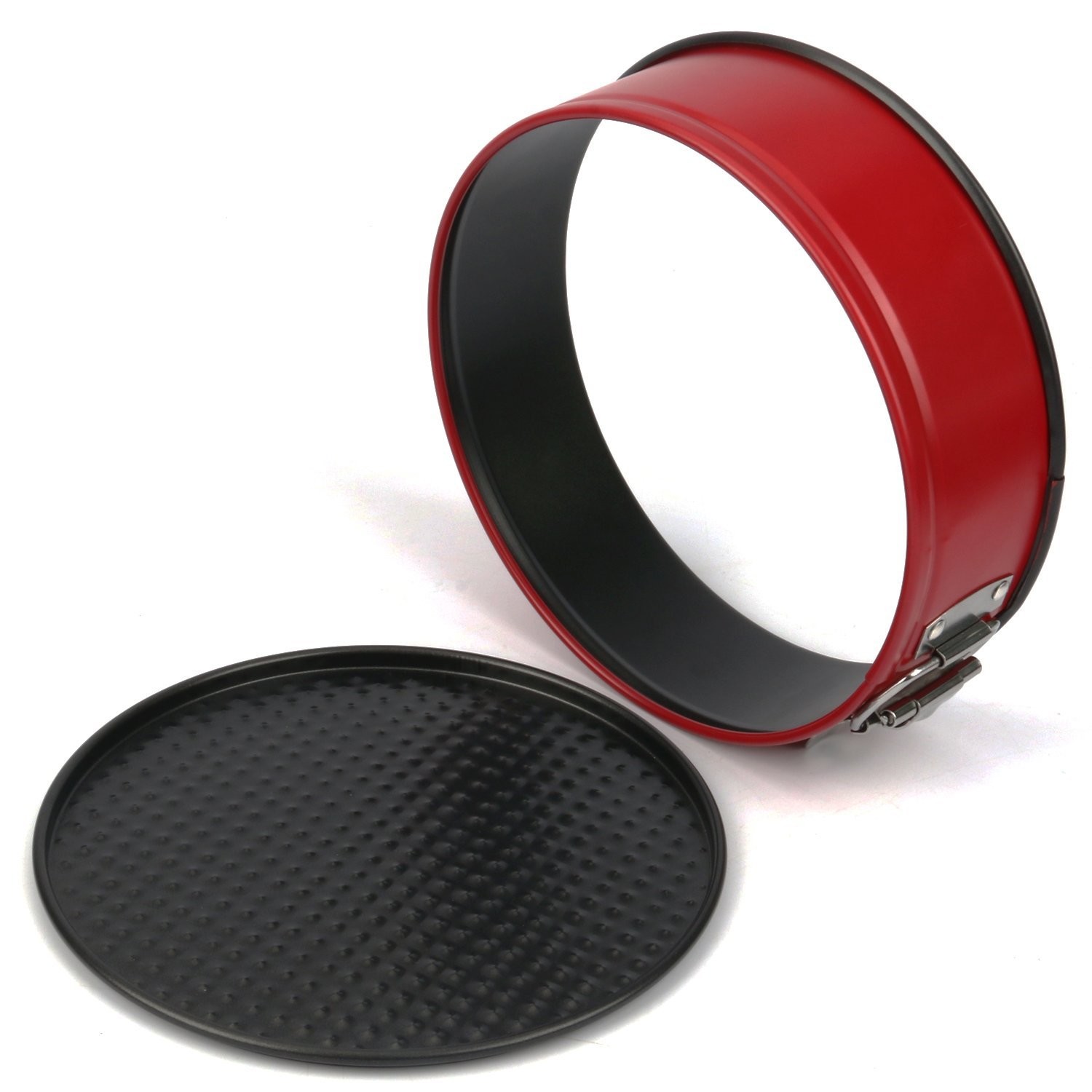 Nonstick Leakproof 3pcs(4”/7”/9”) Springform Pan set, Cake Pan Bakeware Cheesecake Pan with 4pcs Egg Tart Mold