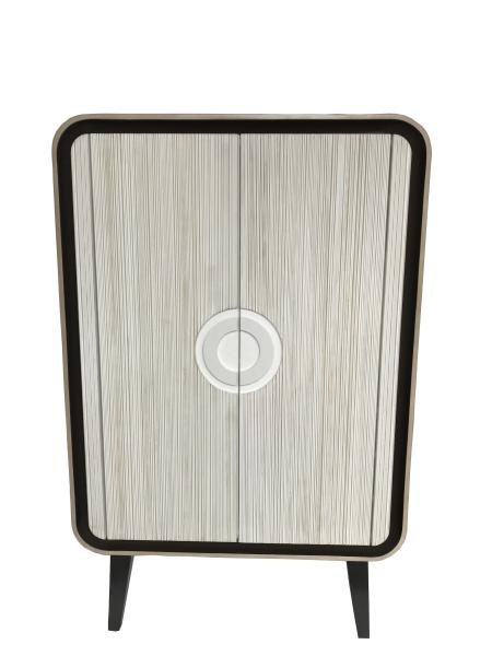 Luxury 5-star American hotel Custom made 2-tone 2-door tall cabinet Wardrobe