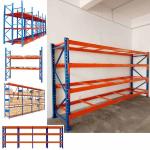 4 Tier Heavy Duty Commercial Shelving 3.5T Boltless Rack Metal Shelving
