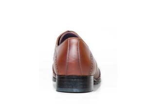 China Carved Business Mens Casual Brogue Shoes Goodyear Handmade Mens Dress Shoes factory