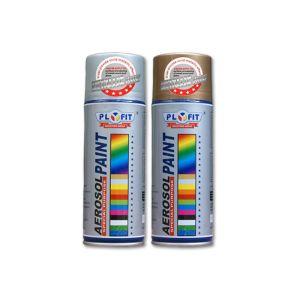 China OEM 450ml Metallic Gold Acrylic Paint Spray Aerosol Can Flash on sale