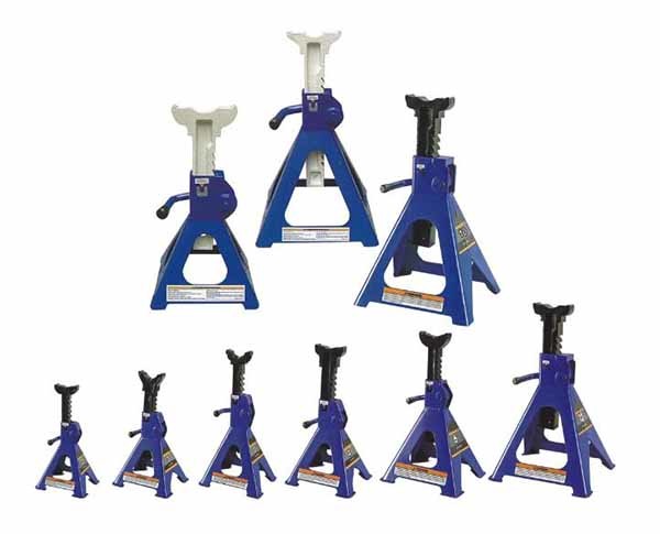 China JTJS-B Industrial Jack Stand Designed for All Trades with Oversized Saddles and Dual Purpose Handle Meets ANSI/ASME CE and GS Standards factory